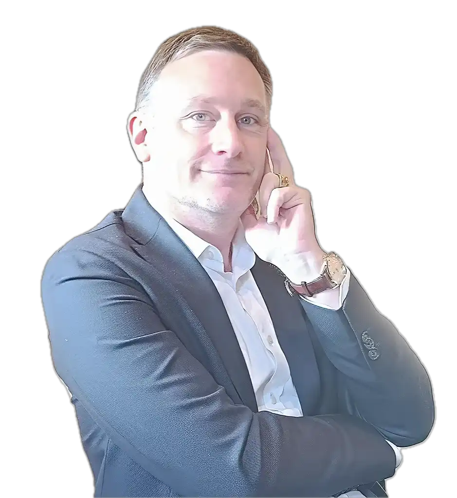 Jean-Christophe Piedinovi lors de la réunion a Fontainebleau en présence de Fréderic Valletoux