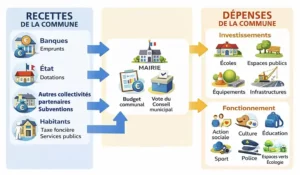 Schema Finance Recettes Depenses Commune